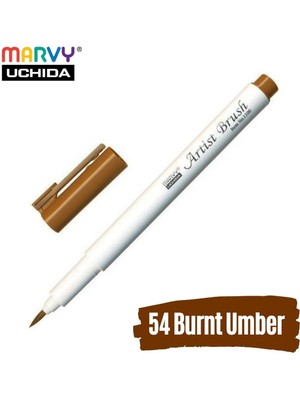 Marvy Artist Brush Pen 1100 Firça Uçlu Kalem 54 Burnt Umber