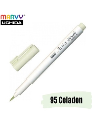 Marvy Artist Brush Pen 1100 Firça Uçlu Kalem 95 Celadon