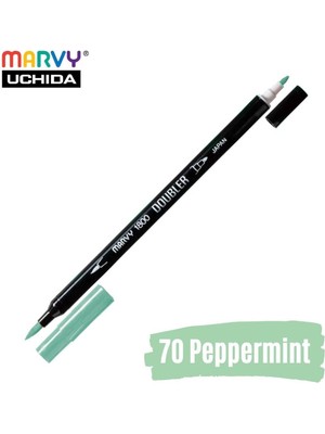 Marvy Artist Brush Pen 1800 Çift Taraflı Firça Uçlu Kalem 70 Peppermint