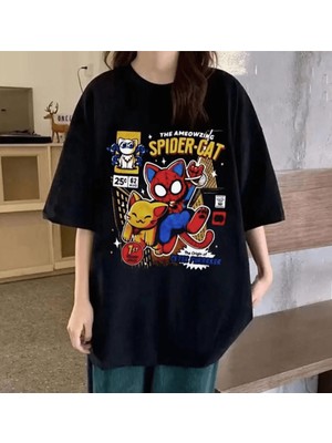 Populus Spider Cat Tişört