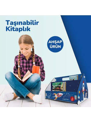 Popcorn Kids Popcorn Taşınabilir Kitaplık