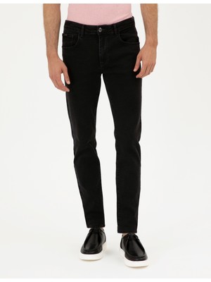 Pierre Cardin Erkek Antrasit Slim Fit Jean Pantolon 50285103-VR006