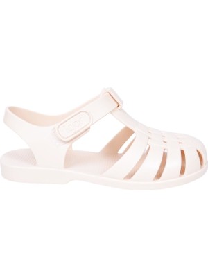 Igor Çocuk Sandalet Bej Renk Velcro Model PVC Malzeme Erkek Çocuk İçin Rahat Kullanım