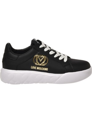 Love Moschino Siyah - Beyaz Kadın Sneaker JA15914G0HIA0000