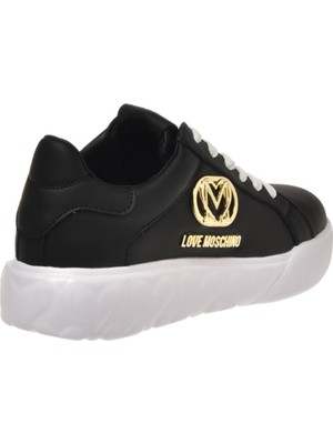 Love Moschino Siyah - Beyaz Kadın Sneaker JA15914G0HIA0000