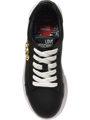 Love Moschino Siyah - Beyaz Kadın Sneaker JA15914G0HIA0000