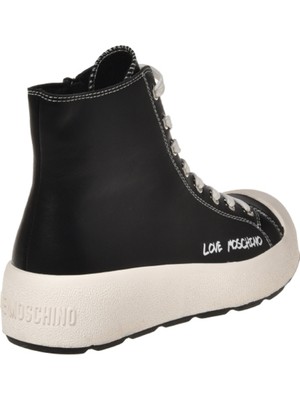 Love Moschino Siyah - Beyaz Kadın Sneaker JA15875G0HIA000A