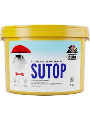 Düfa Sutop Su Kesici Boya Beyaz 3 Kg