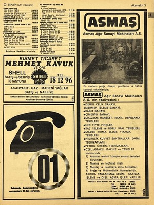 Hasyılmaz Izmir 1982-1983 Meslek Reklam Ilanı Efemera S3