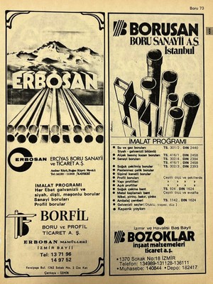 Hasyılmaz Izmir 1982-1983 Meslek Reklam Ilanı Efemera S73