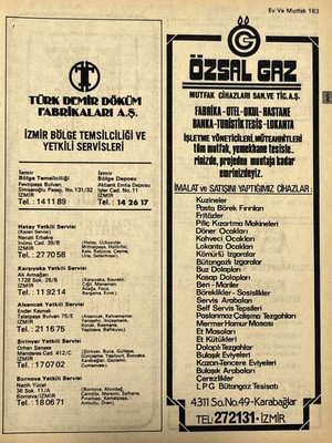 Hasyılmaz Izmir 1982-1983 Meslek Reklam Ilanı Efemera S183