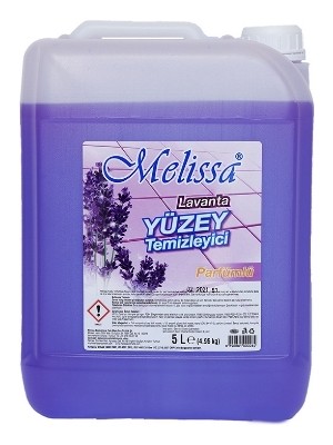 Melissa Yüzey Temizleme Sıvısı 5 L Lavanta Kokulu