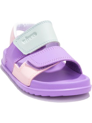 Vicco Krixi 321F23Y252C Lila Ortopedik Günlük Kız Çocuk Spor Sandalet