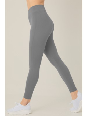 Doremi Seamless Dikişsiz Örme Yüksek Bel Sporcu Tayt