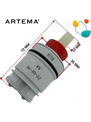 Artema A20592YP  Ayakli Kartuş Citec 35 (Upper Oring)