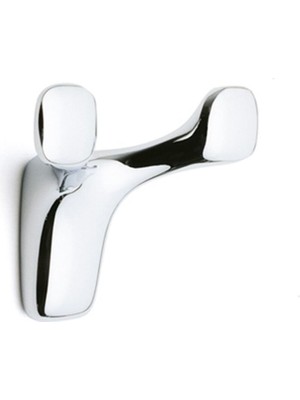 System 2005 Duvara Monte Portmanto Askılığı Krom Renk Çap 80 Mm