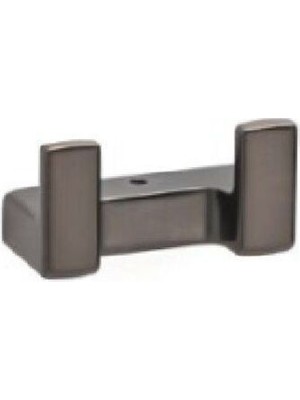 Flat İkili Askılık Füme Renk 43X37X80 Mm