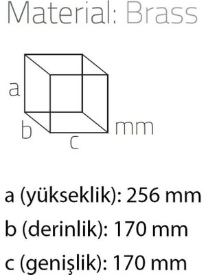 Masaüstü Kağıt Havluluk Siyah-Saten 270X160X160 Mm