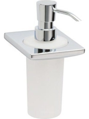 System Banyo Aksesuarları Slımo Duvara Monte Sıvı Sabunluk Krom 172x102x148 mm