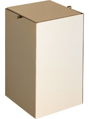 Banyo Çöp Kovası 4 L Gold Renk 302X173X173 Mm