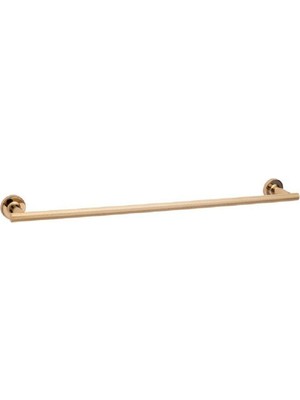 System Banyo Aksesuarları Purelıne Duvara Monte Uzun Havluluk Gold 60 cm