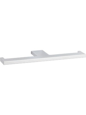Plaın Ikili Tuvalet Kağıtlığı Krom Renk 15X80X269 Mm