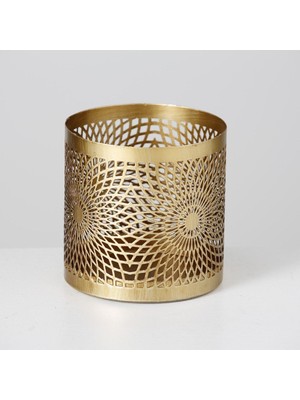 2'Li Gold Rüzgar Lamba 10Cm-10Cm Seti