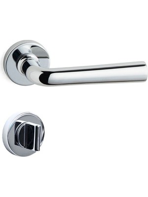 Otto Rozetli Kapı Kolu Krom Rengi Wc - Hha254Ro12W Cr