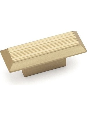 16 Mm Mat Altın Rengi Klasik Kulp - Ssy9002 0016 Bb