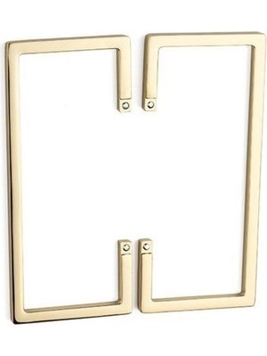 96 Mm Altın Rengi Modern Kulp Tek Adet Yarım - Ssy4703 0096 Gl