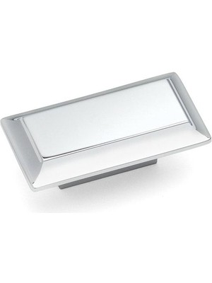 16 Mm Krom Renkli Klasik Kulp - Ssy9086 0016 Cr