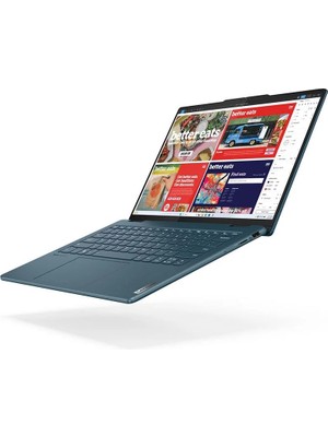 Lenovo Dokunmatik OLED Ekranlı Yoga 7 Core Ultra 7 155H-16GB-512GB SSD-14INC-W11