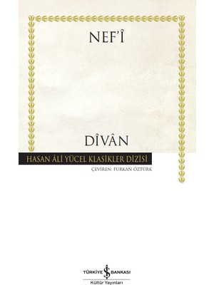 Divan  -Ciltli - Nef’i
