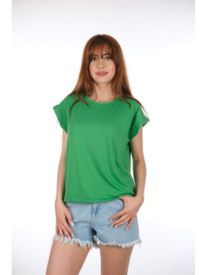 Moda Derin Yeşil T-Shirt