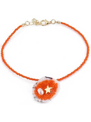 Forentina Turuncu Istiridye Modeli Halhal PS2589