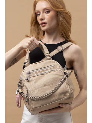 BYN1022 Bej Kadın Kol Çantası