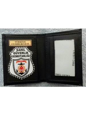 Aldatmaz Sahil Güvenlik Rozetli Cüzdanı Al.sadece Askeri Adrese Gönderilir.sivile Satılmaz.