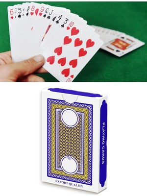 Klasik Oyun Kartı - Iskambil Oyun Kağıdı - Poker Kartı - Iskambil Oyun Kartı - Klasik Oyun Kağıdı