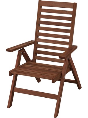 IKEA Ayarlanabilir Sandalye, Kahverengi, Mindersiz