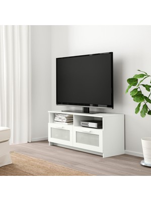 IKEA Tv Sehpası, Beyaz, 120X53 cm