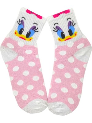 Bonapart Unisex Daisy Duck Kolej Çorap