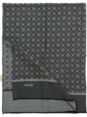 Aker Cotton Şal - Gri Füme 913