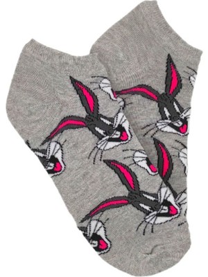 Bonapart Unisex Bugs Bunny Renkli Patik Çorap