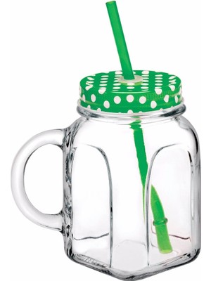 Paşabahçe Pipetli Kupa Yeşil