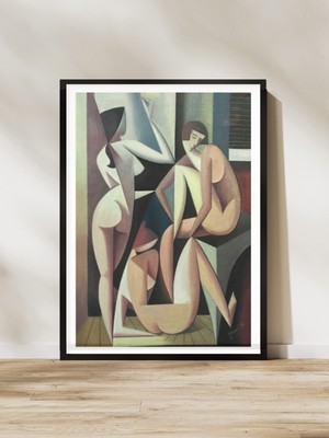 Decotorium Çerçeveli Tablo Abstract Serisi Mdf Tablo ABS/008