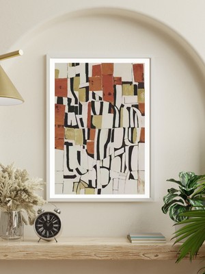 Decotorium Çerçeveli Tablo Abstract Serisi Mdf Tablo ABS/012