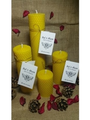 Beeswax Bal Ve Mum Mum 4 Lü Set