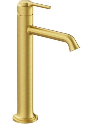 Artema VitrA Origin Classic Çanak Lavabo Bataryası Üstten Kumandalı Fırçalı Altın A4288225
