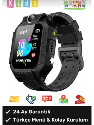  Smartbest Y-10 Lbs Konumlu Çocuk Takip Saati Sim Kartlı Arama, Kameralı, Gizli Dinleme Özellikl