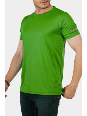 Ghassy Co. Erkek Nem Emici Hızlı Kuruma Atletik Teknik Performans T-Shirt